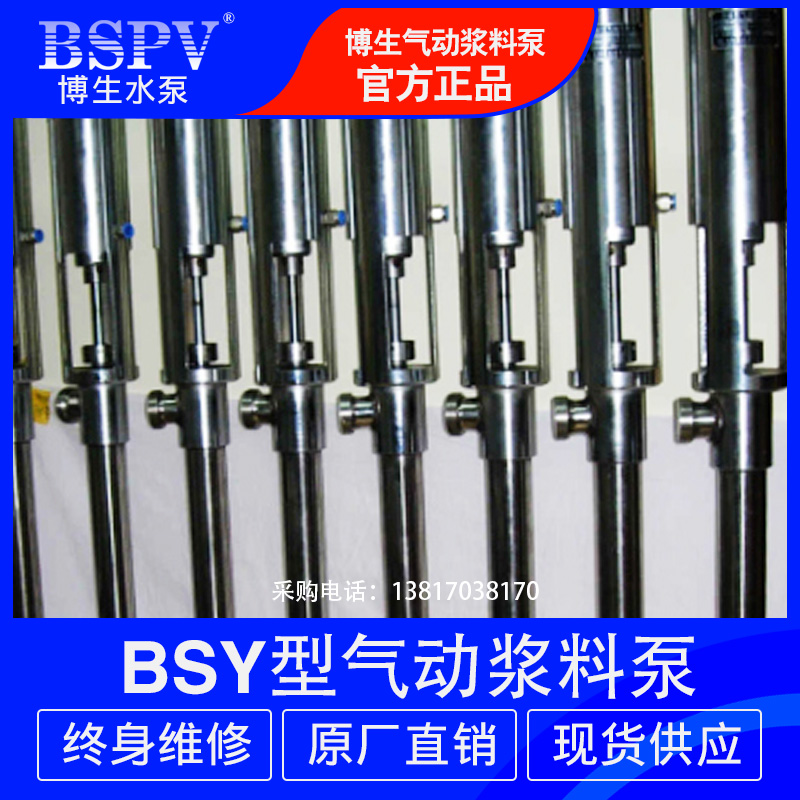 BSY-D5.0型氣動(dòng)漿料泵（柱塞泵）大口徑